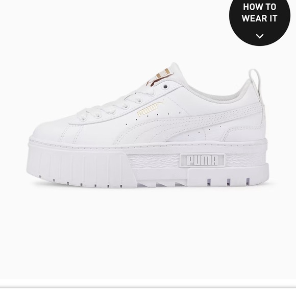 Puma Platform Textile Sneakers - Picture 4 of 4